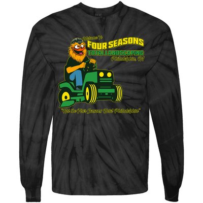 Welcome To Four Season Total Landscaping Philadelphia Tie-Dye Long Sleeve Shirt
