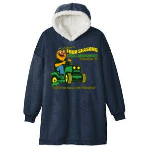 Welcome To Four Season Total Landscaping Philadelphia Hooded Wearable Blanket