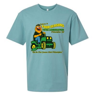 Welcome To Four Season Total Landscaping Philadelphia Sueded Cloud Jersey T-Shirt