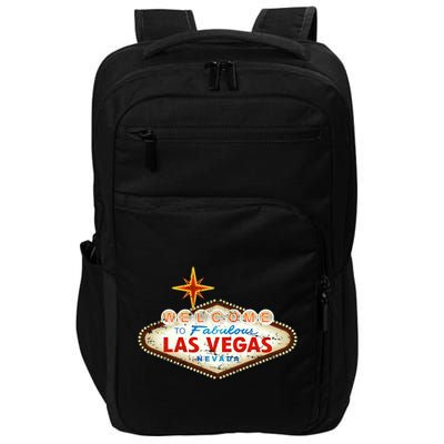 Welcome to Las Vegas Classic Sign Impact Tech Backpack