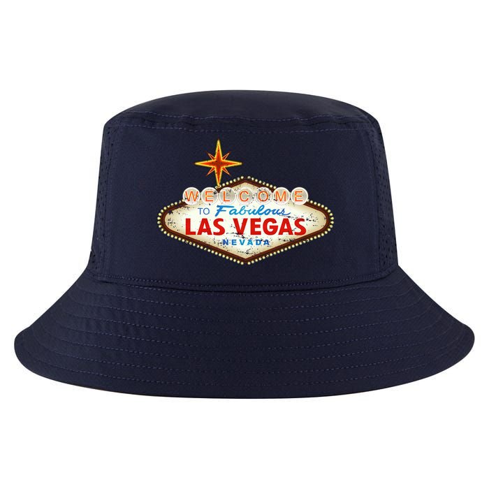 Welcome to Las Vegas Classic Sign Cool Comfort Performance Bucket Hat