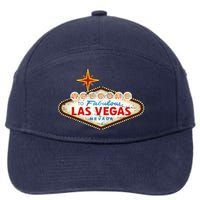 Welcome to Las Vegas Classic Sign 7-Panel Snapback Hat