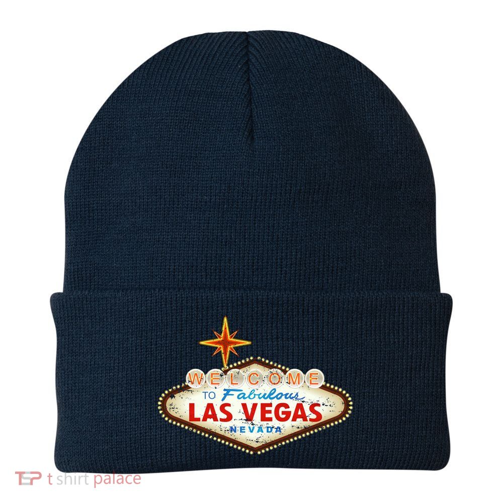 Welcome to Las Vegas Classic Sign Beanie