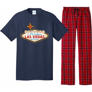 Welcome to Las Vegas Classic Sign Pajama Set