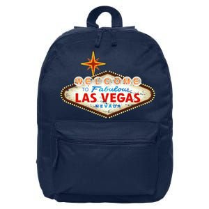 Welcome to Las Vegas Classic Sign 16 in Basic Backpack