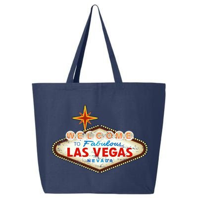 Welcome to Las Vegas Classic Sign 25L Jumbo Tote