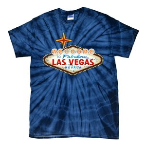 Welcome to Las Vegas Classic Sign Tie-Dye T-Shirt