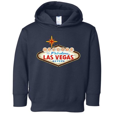 Welcome to Las Vegas Classic Sign Toddler Hoodie