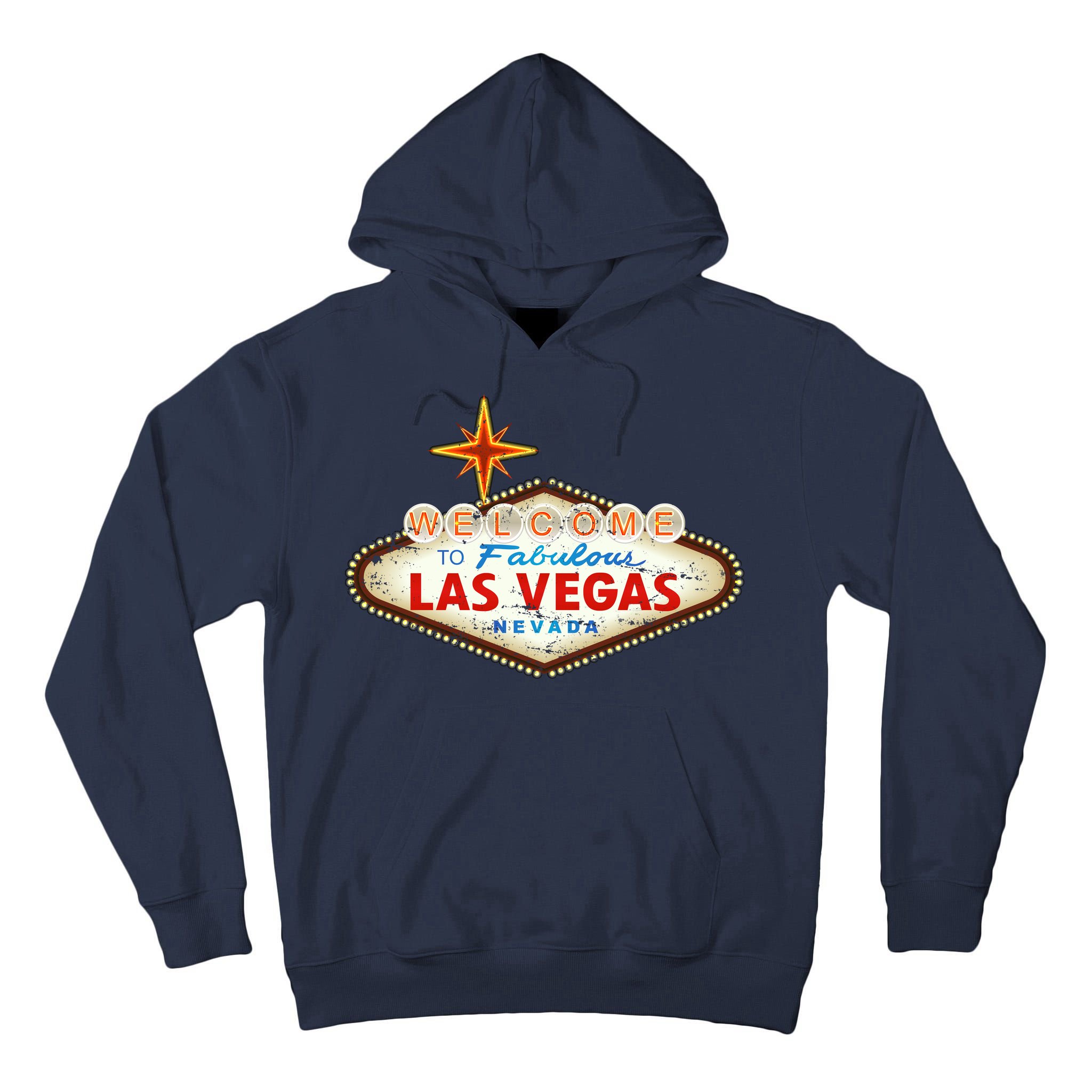 Welcome to Las Vegas Classic Sign Tall Hoodie