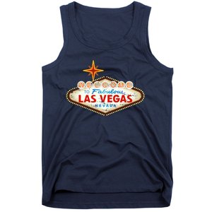 Welcome to Las Vegas Classic Sign Tank Top