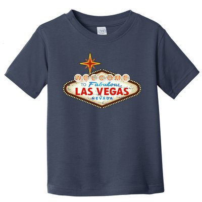 Welcome to Las Vegas Classic Sign Toddler T-Shirt