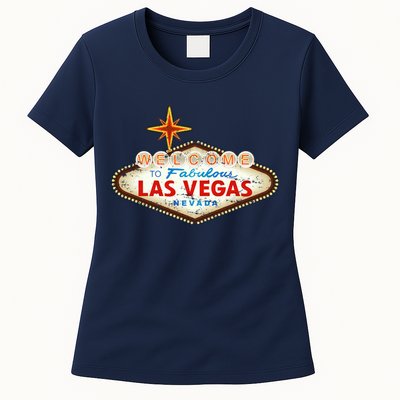 Welcome to Las Vegas Classic Sign Womens T-Shirt