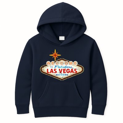 Welcome to Las Vegas Classic Sign Kids Hoodie