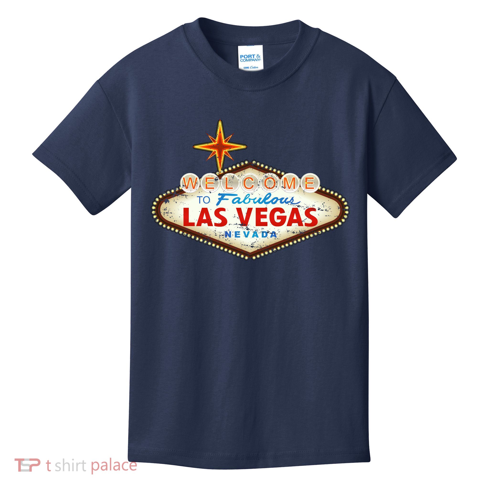 Welcome to Las Vegas Classic Sign Kids T-Shirt