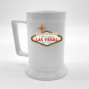 Welcome to Las Vegas Classic Sign Beer Stein