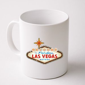 Welcome to Las Vegas Classic Sign Coffee Mug