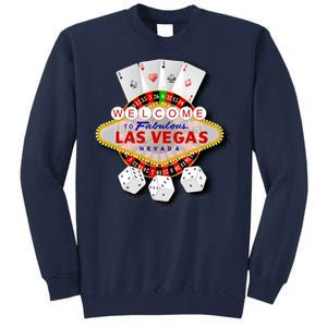 Welcome To Las Vegas Original Logo Tall Sweatshirt