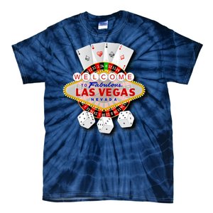 Welcome To Las Vegas Original Logo Tie-Dye T-Shirt