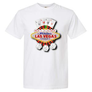 Welcome To Las Vegas Original Logo Garment-Dyed Heavyweight T-Shirt