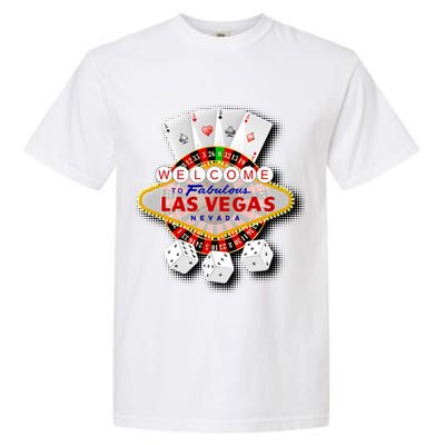 Welcome To Las Vegas Original Logo Garment-Dyed Heavyweight T-Shirt