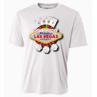 Welcome To Las Vegas Original Logo Cooling Performance Crew T-Shirt