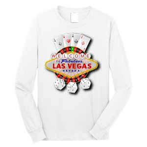 Welcome To Las Vegas Original Logo Long Sleeve Shirt