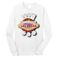 Welcome To Las Vegas Original Logo Long Sleeve Shirt