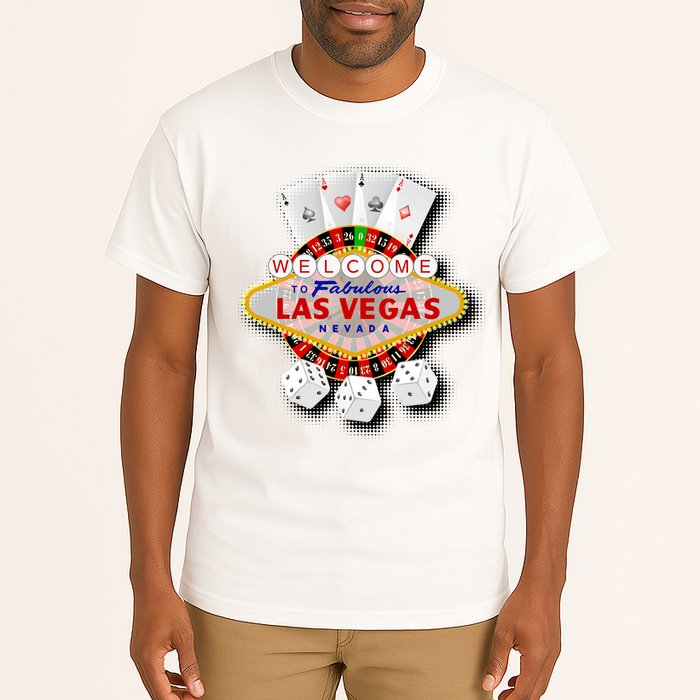 Welcome To Las Vegas Original Logo Tall T-Shirt