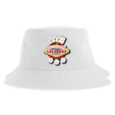 Welcome To Las Vegas Original Logo Sustainable Bucket Hat