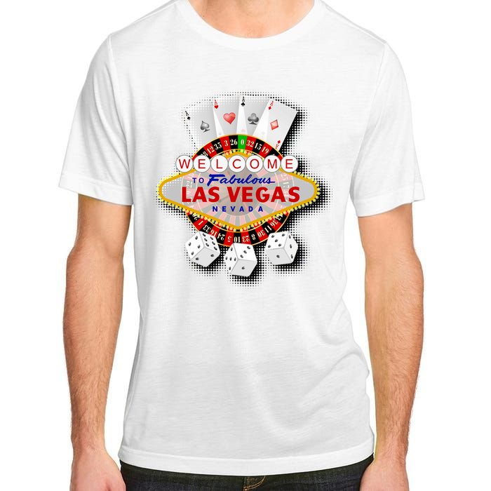 Welcome To Las Vegas Original Logo Adult ChromaSoft Performance T-Shirt