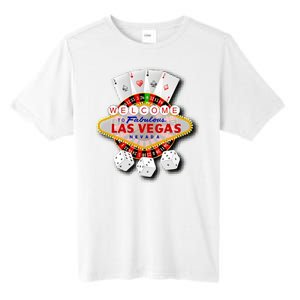 Welcome To Las Vegas Original Logo Tall Fusion ChromaSoft Performance T-Shirt