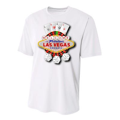 Welcome To Las Vegas Original Logo Performance Sprint T-Shirt