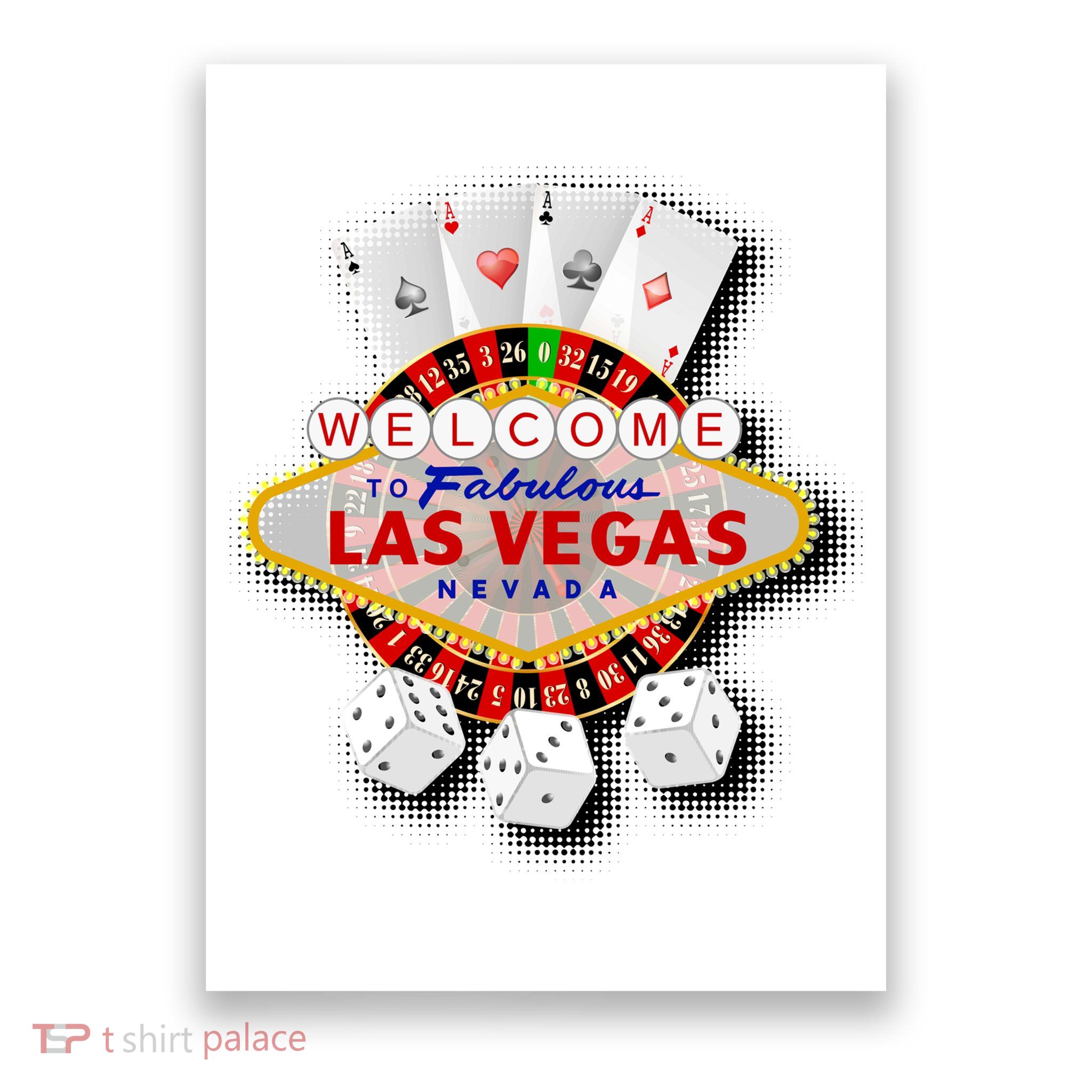 Welcome To Las Vegas Original Logo Poster