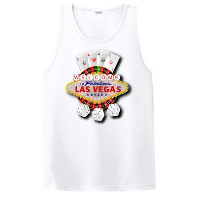 Welcome To Las Vegas Original Logo PosiCharge Competitor Tank