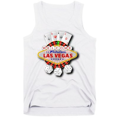 Welcome To Las Vegas Original Logo Tank Top