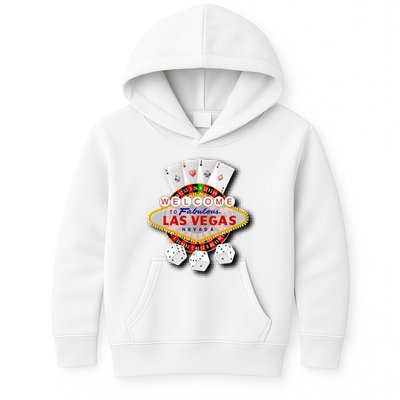 Welcome To Las Vegas Original Logo Kids Hoodie