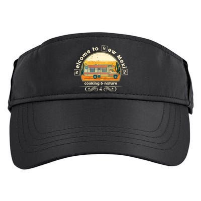 Welcome To New Mexico Cooking Nature Adult Drive Performance Visor