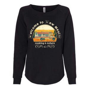 Welcome To New Mexico Cooking Nature Womens California Wash Sweatshirt