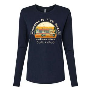 Welcome To New Mexico Cooking Nature Womens Cotton Relaxed Long Sleeve T-Shirt