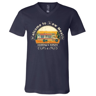 Welcome To New Mexico Cooking Nature V-Neck T-Shirt