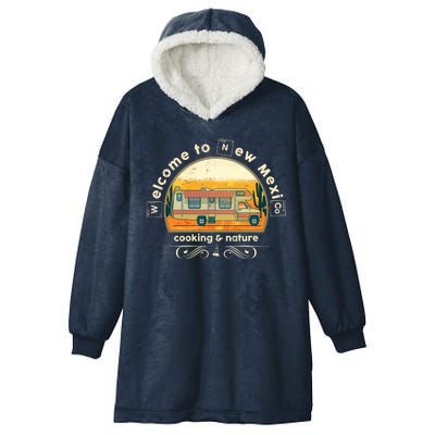 Welcome To New Mexico Cooking Nature Hooded Wearable Blanket