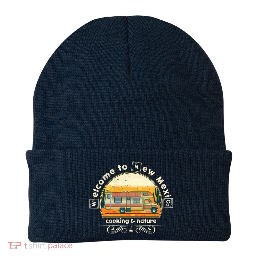 Welcome To New Mexico Cooking Nature Beanie