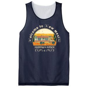 Welcome To New Mexico Cooking Nature Mesh Reversible Basketball Jersey Tank