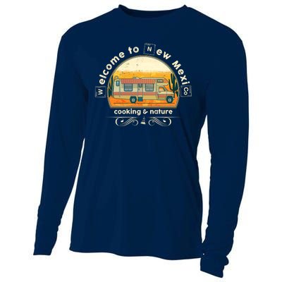 Welcome To New Mexico Cooking Nature Cooling Performance Long Sleeve Crew