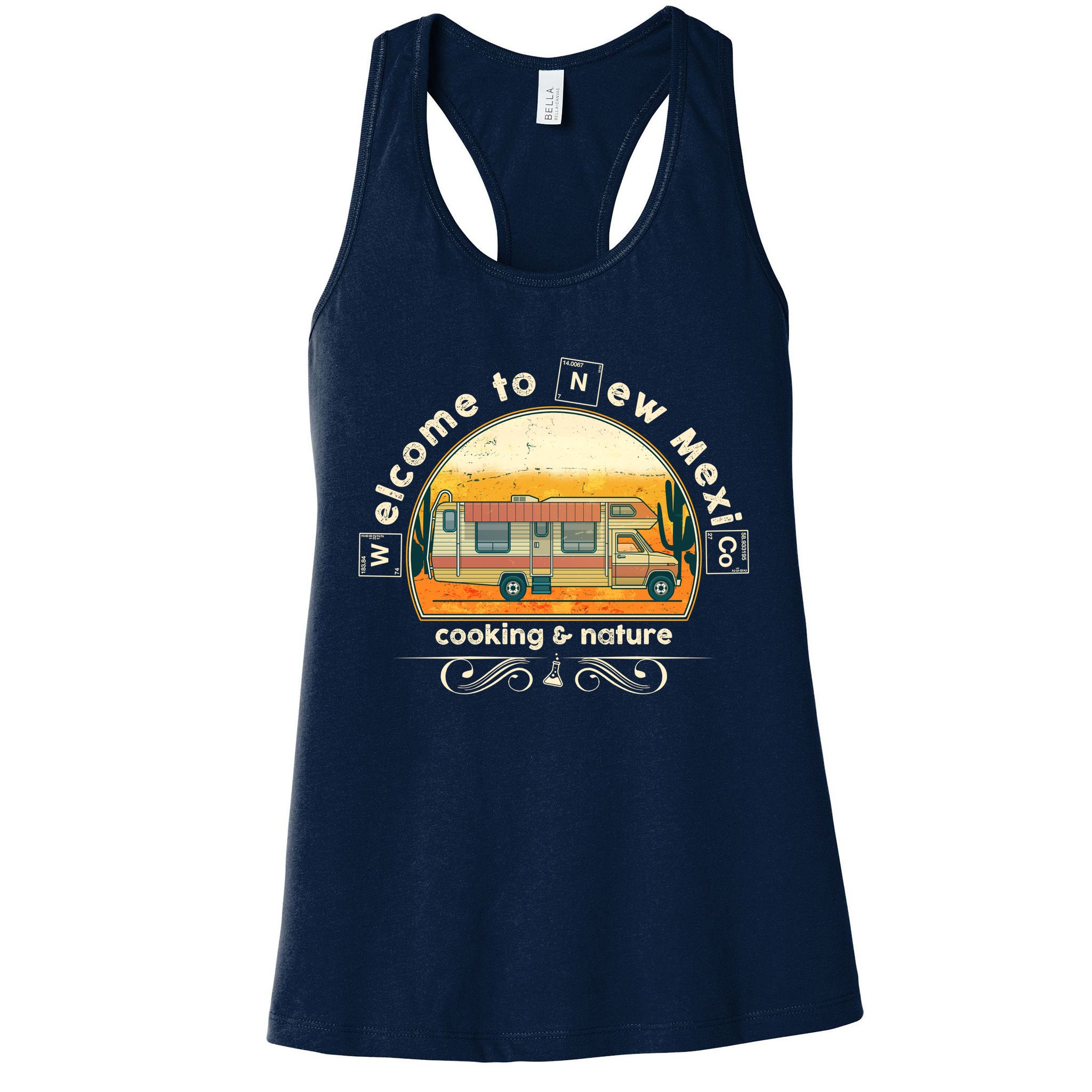 Welcome To New Mexico Cooking Nature Womens Tank Top