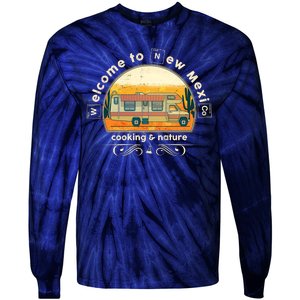 Welcome To New Mexico Cooking Nature Tie-Dye Long Sleeve Shirt