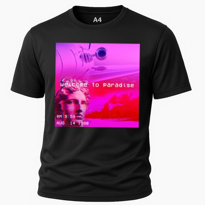 Welcome To Paradise Vaporwave Performance Shirt