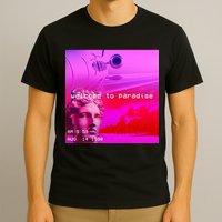 Welcome To Paradise Vaporwave T-Shirt