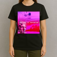 Welcome To Paradise Vaporwave T-Shirt