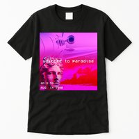 Welcome To Paradise Vaporwave Tall T-Shirt